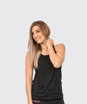 Active Nursing Loose Fit Tank - Black