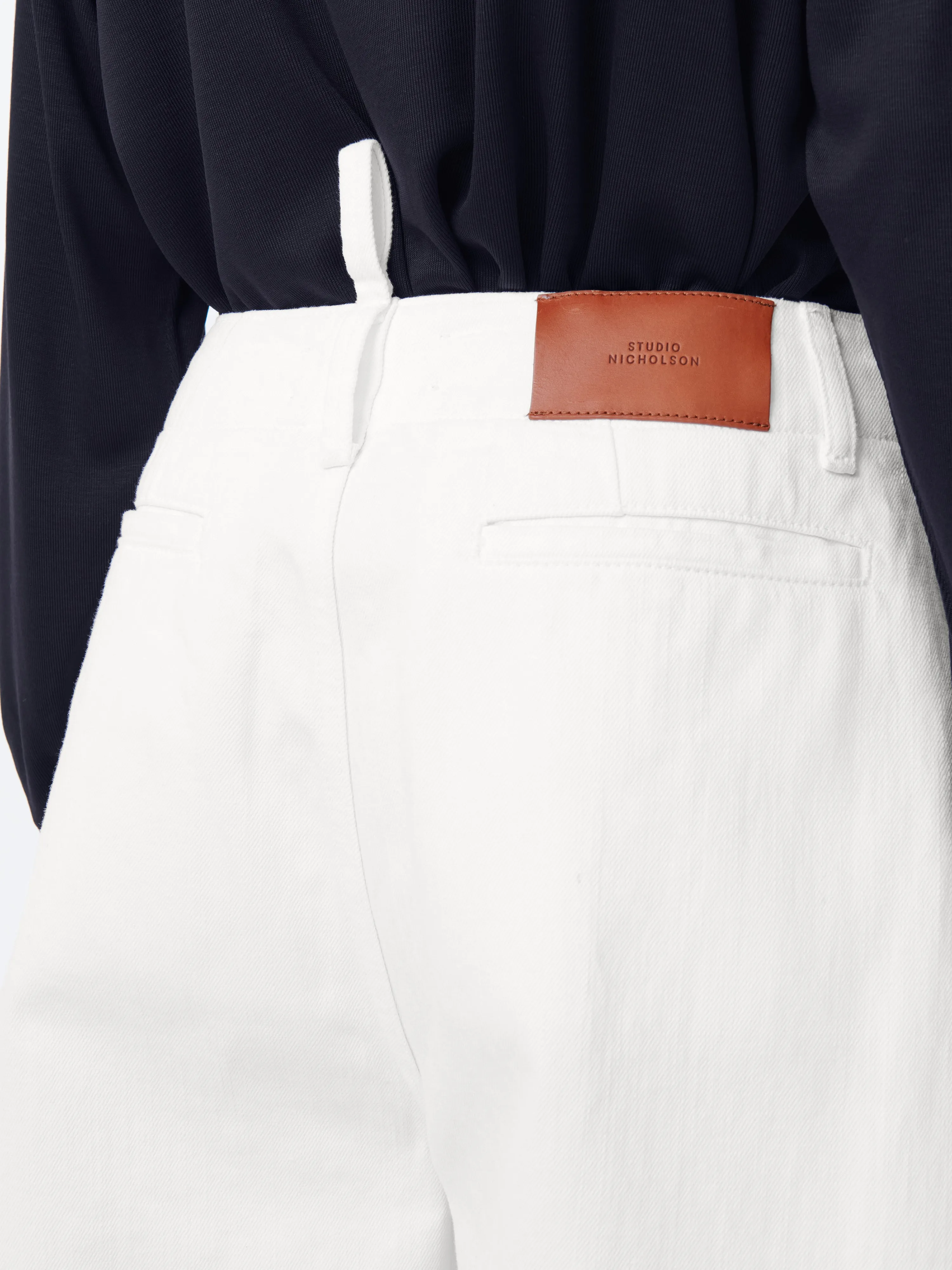 Akerman Denim Pant in Parchment