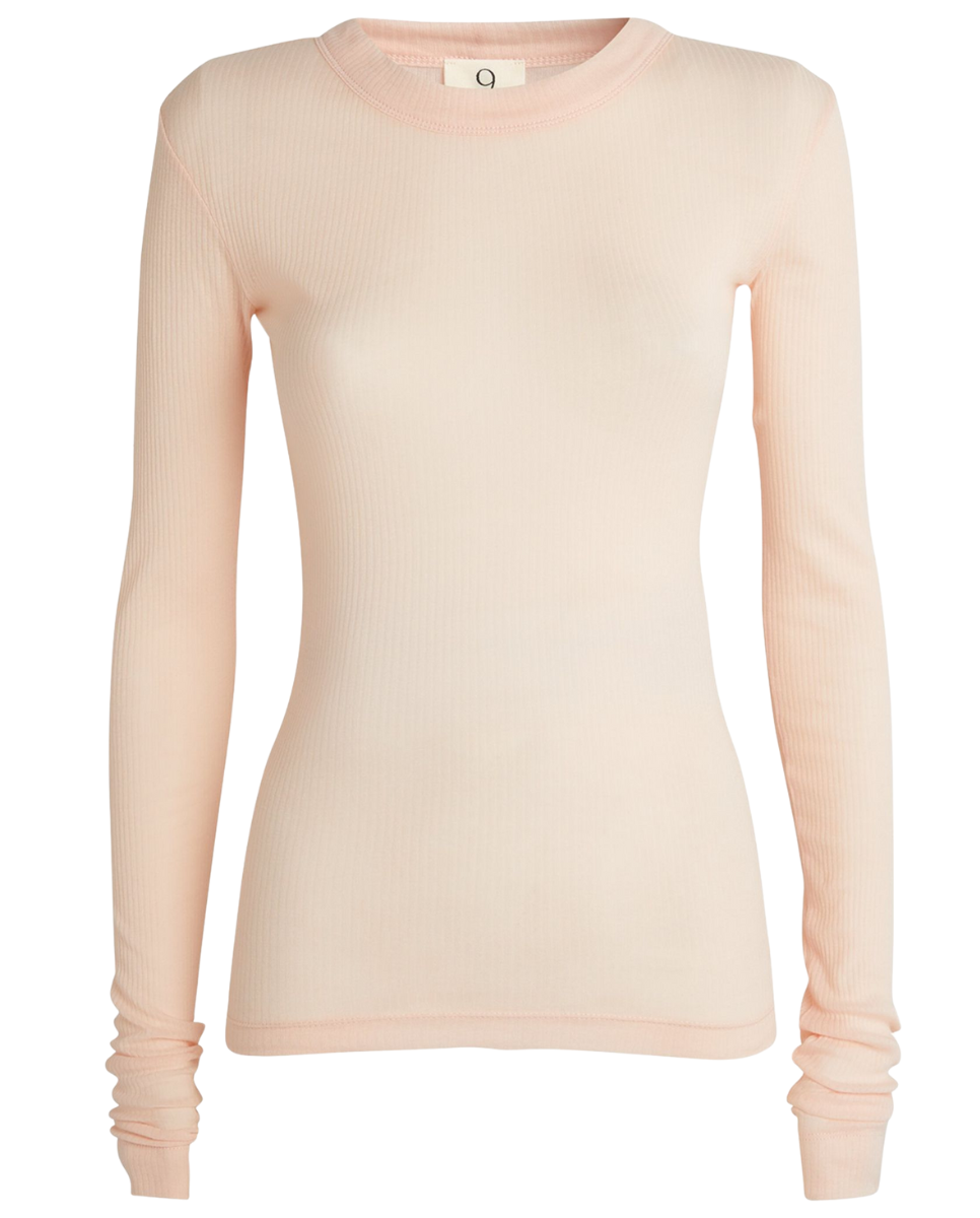 Anis Long-Sleeve Top Rose