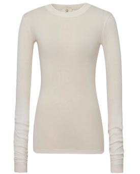 Anis Long-Sleeve Top Whisper White