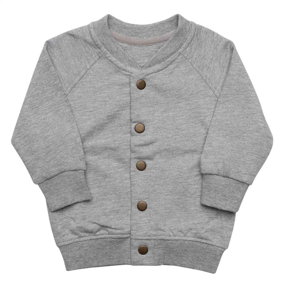 Baby Organic Bomber Jacket | Babybugz BZ40