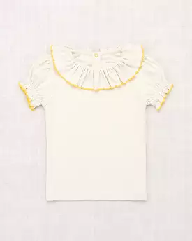 Balloon Sleeve Paloma Tee-Marzipan