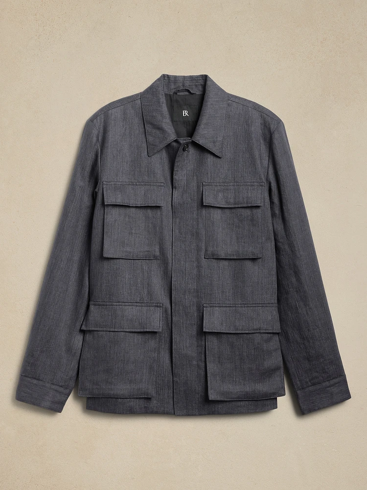 Banana Republic Asilomar Linen Jacket