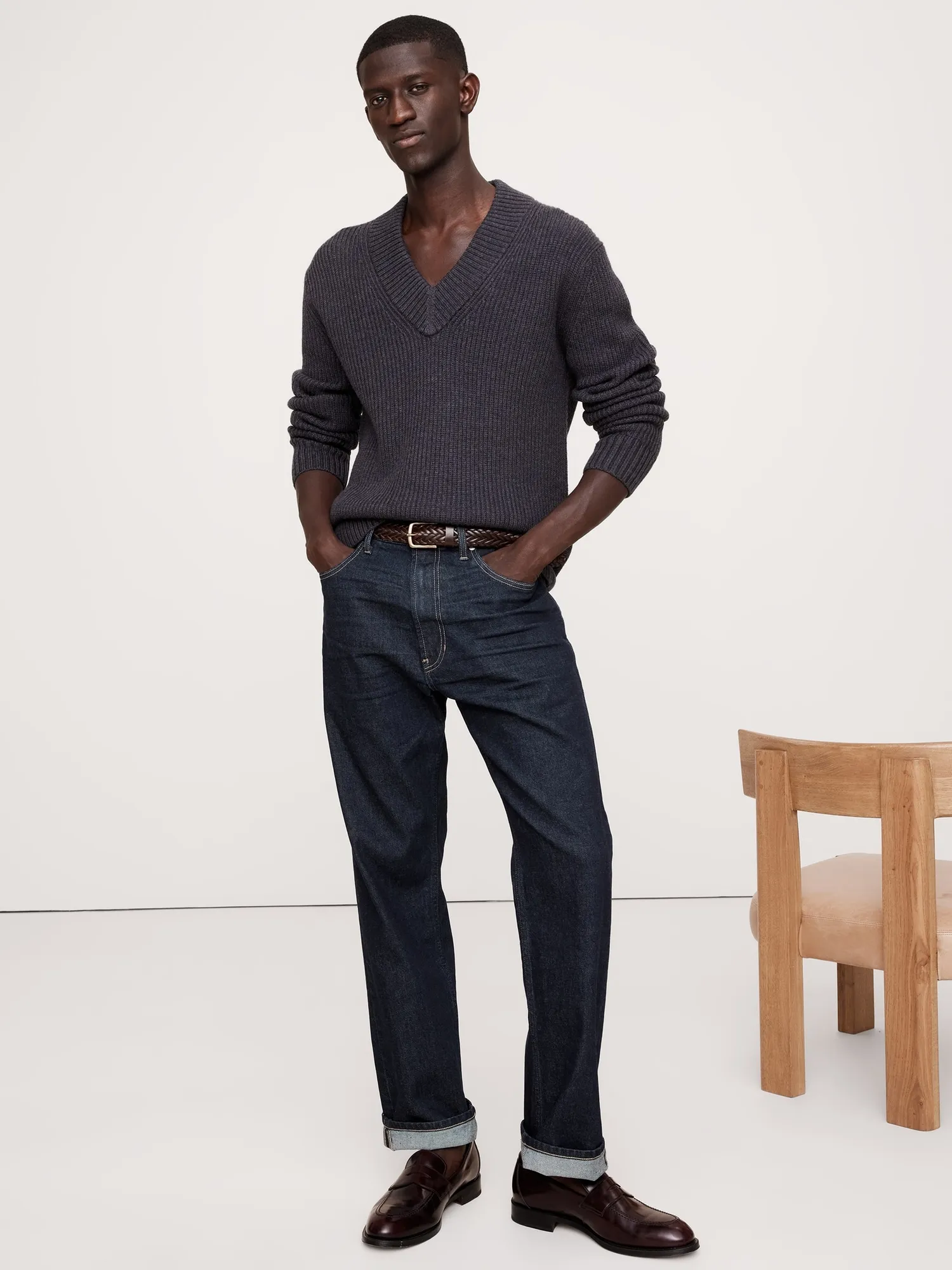 Banana Republic Authentic Straight Jean