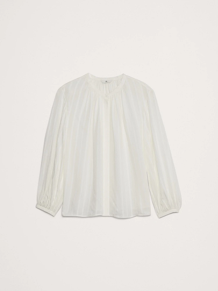 Banana Republic Rayon-Silk Blouse