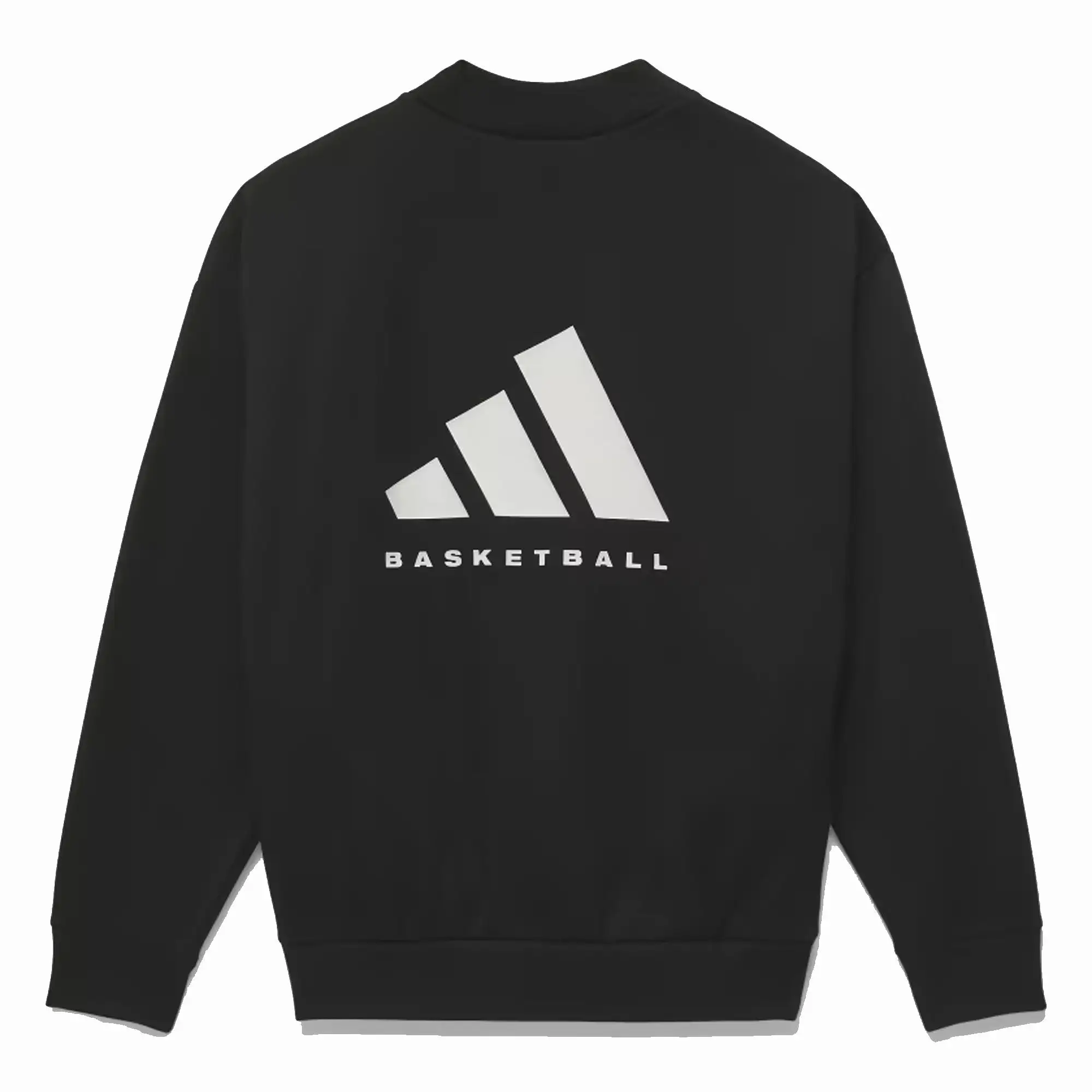 BASKETBALL 001 CREW NECK SWEAT 'BLACK'