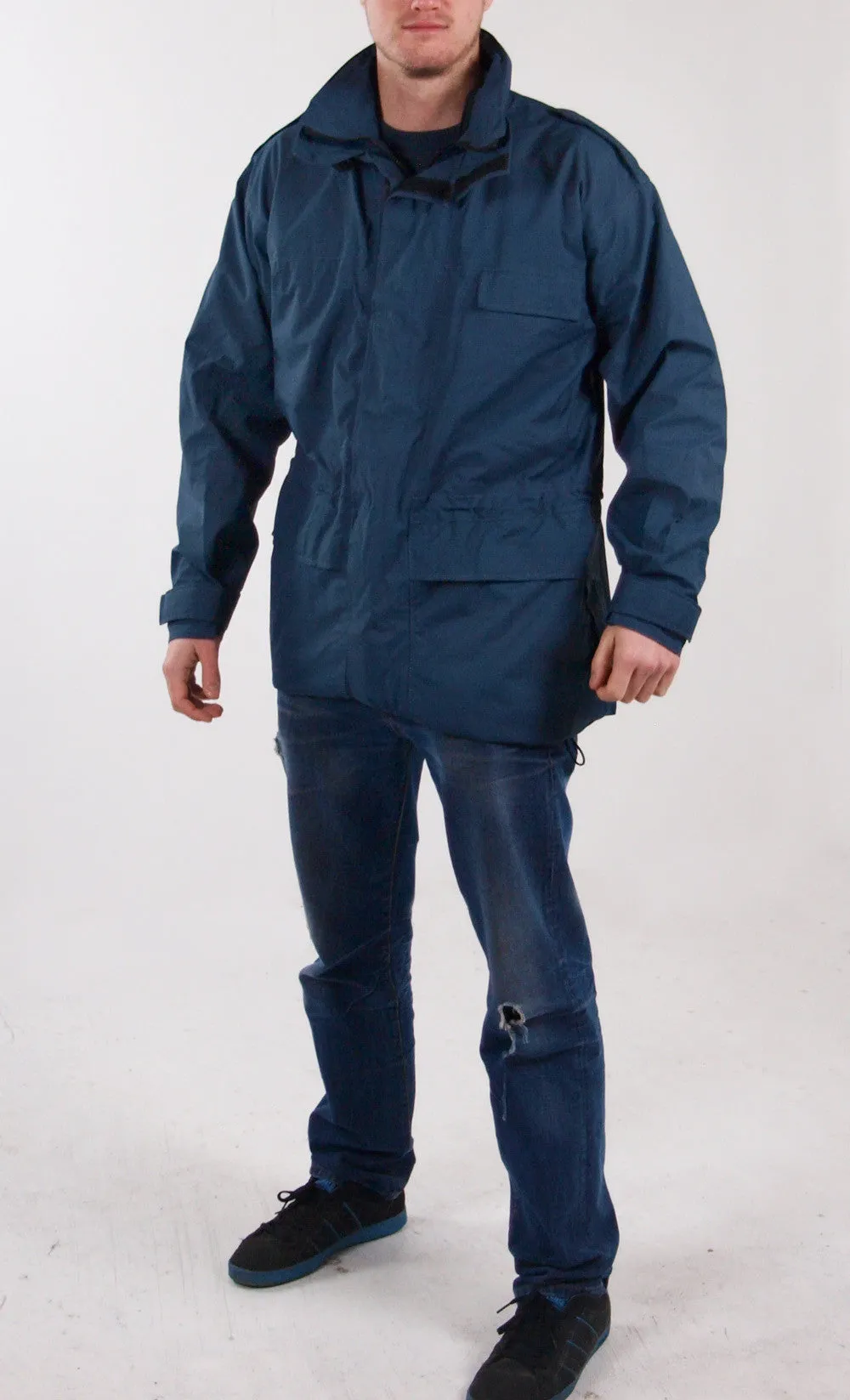 Blue RAF Gore-Tex Jacket - no hood - DISTRESSED RANGE