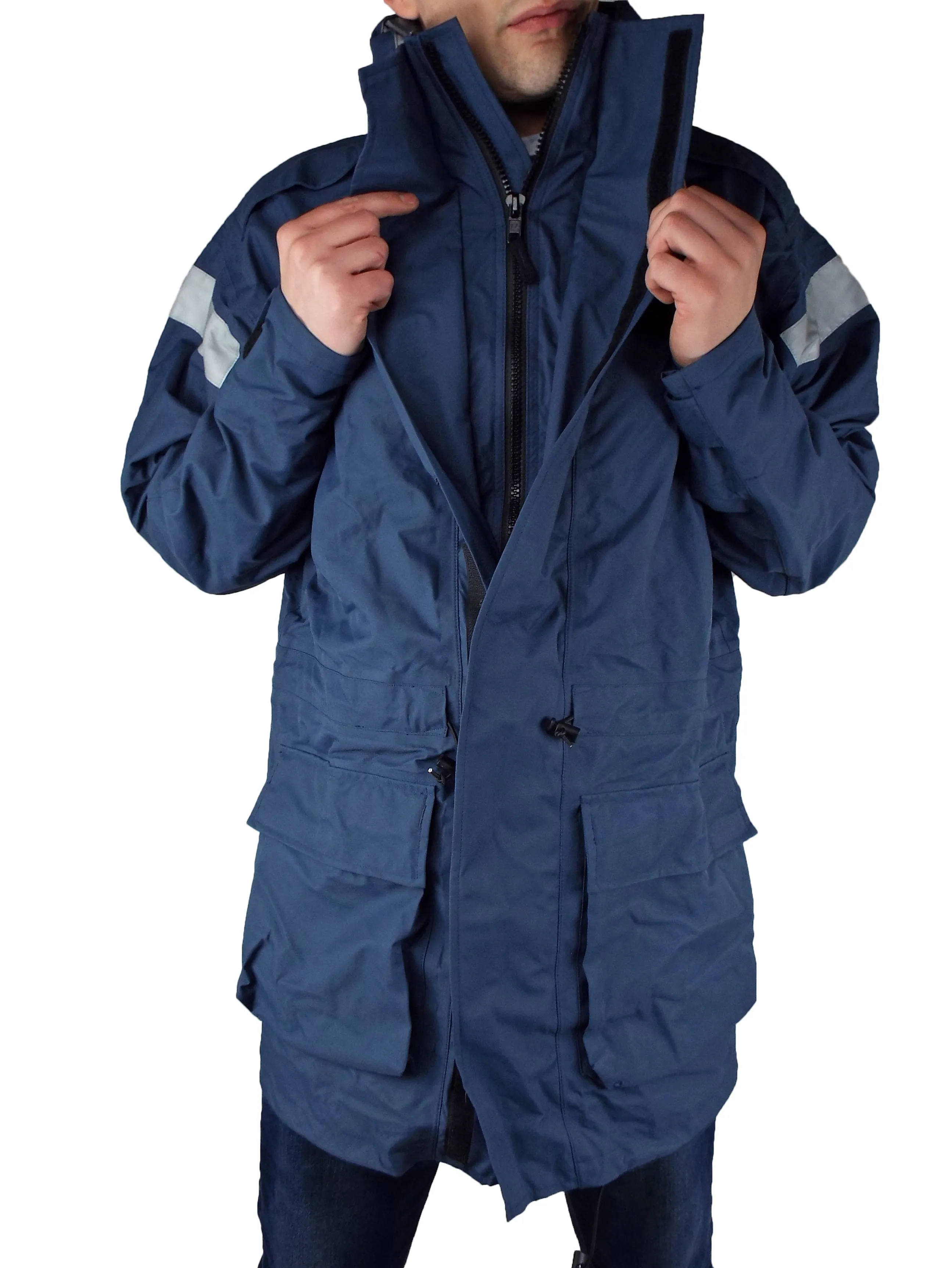 Blue RAF Gore-Tex Jacket - With Hood - Grade 1