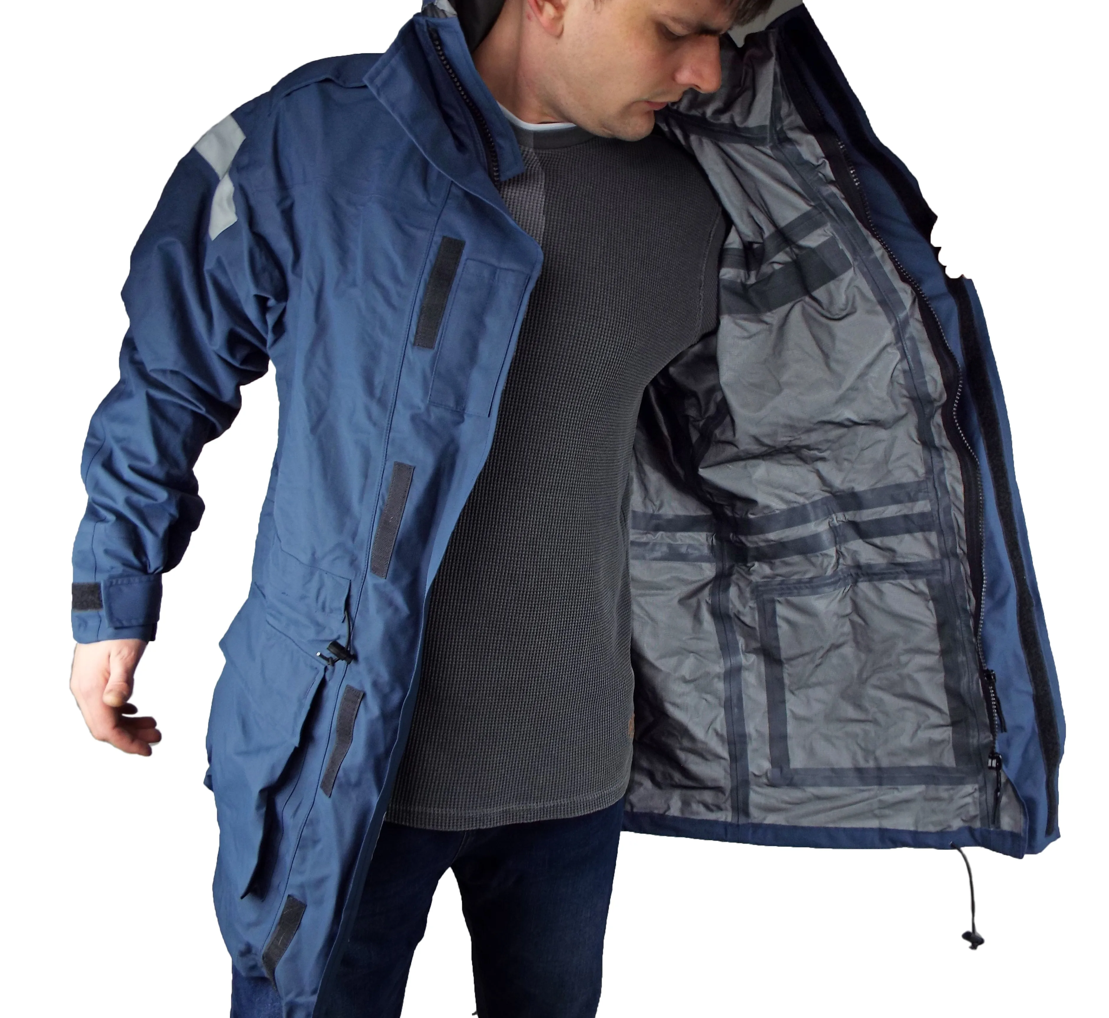 Blue RAF Gore-Tex Jacket - With Hood - Grade 1