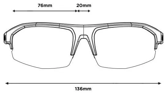 Bollé Bolt 2.0 Glasses Phantom Matte Black / Clear Green