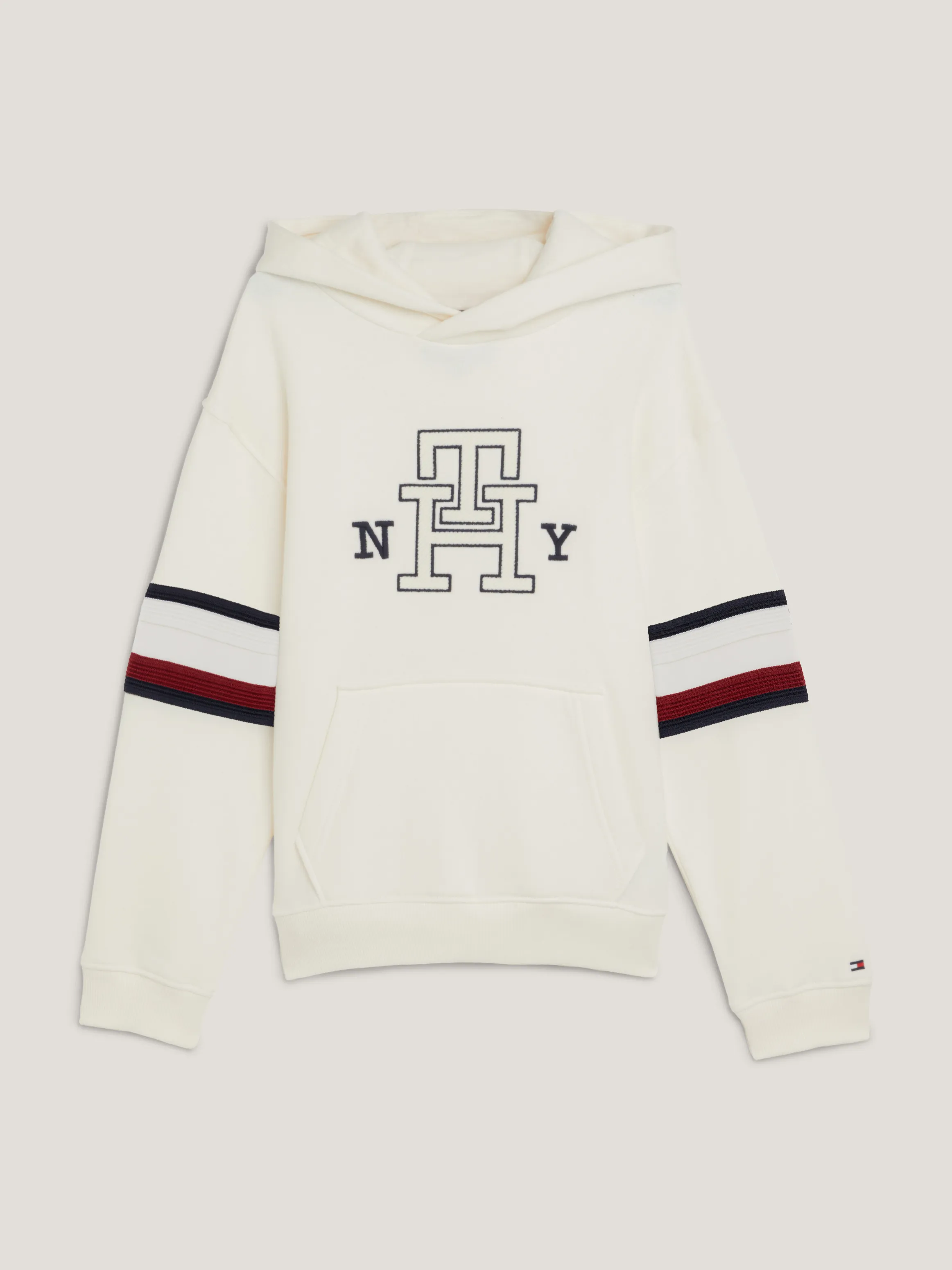 Boys 3-7 Global Stripe TH Monogram Hoodie | Sweatshirts & Hoodies | Tommy Kids