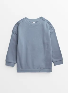 Buy Light Blue Crew Neck Sweatshirt  10 years | Jumpers and hoodies | Tu