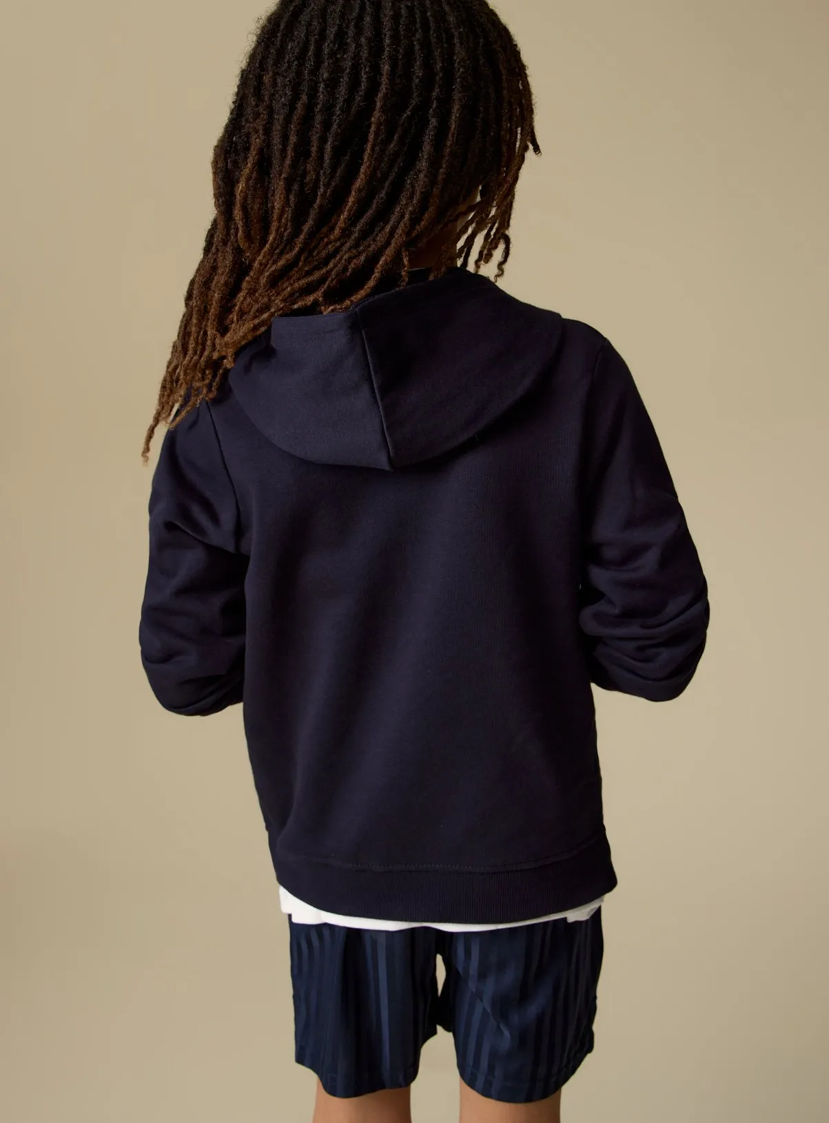 Buy Navy Zip-Through Hoodie 7 years | Jumpers and hoodies | Tu