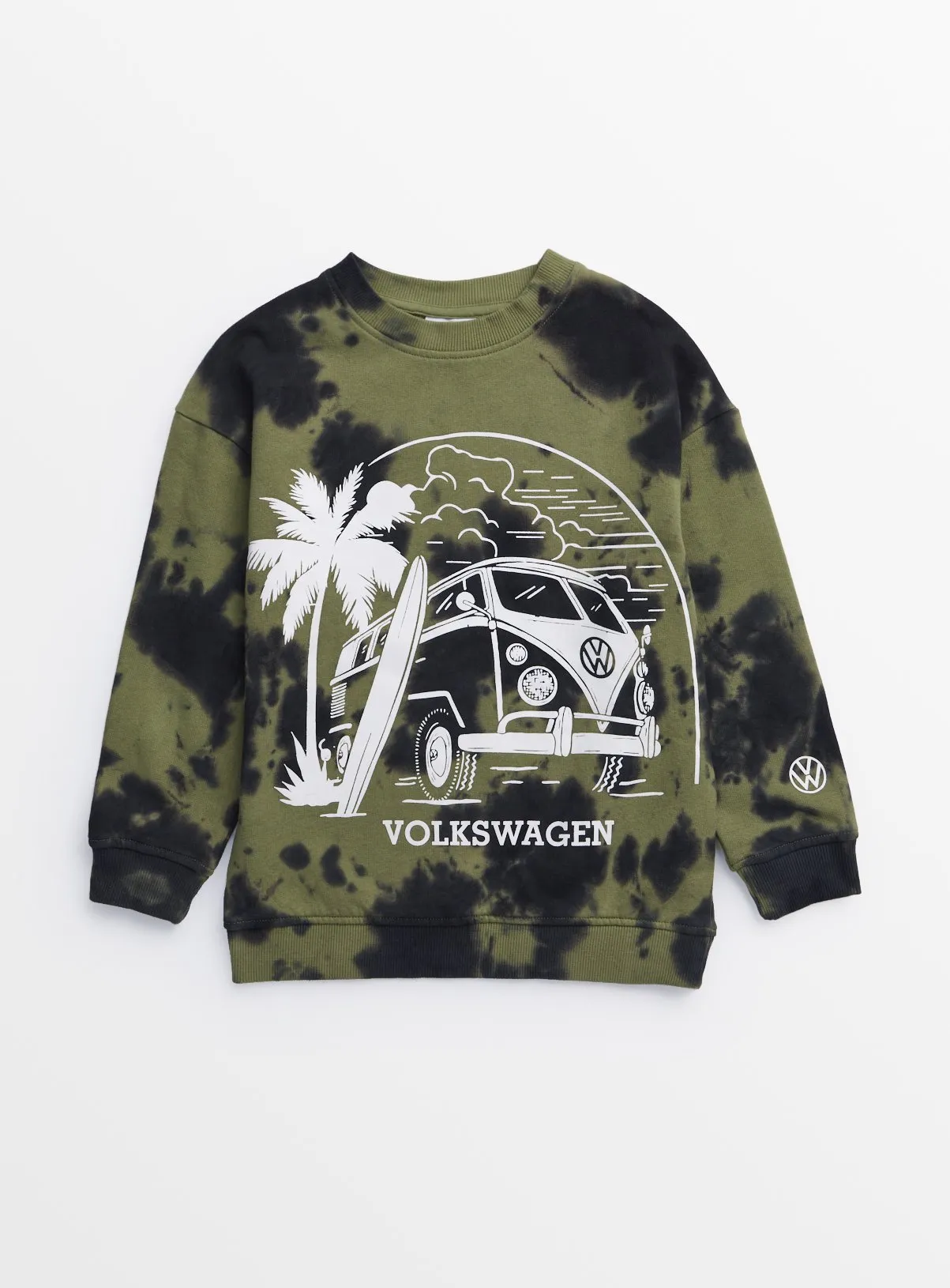 Buy Volkswagen Khaki Tie Dye Sweatshirt  12 years | Jumpers and hoodies | Tu