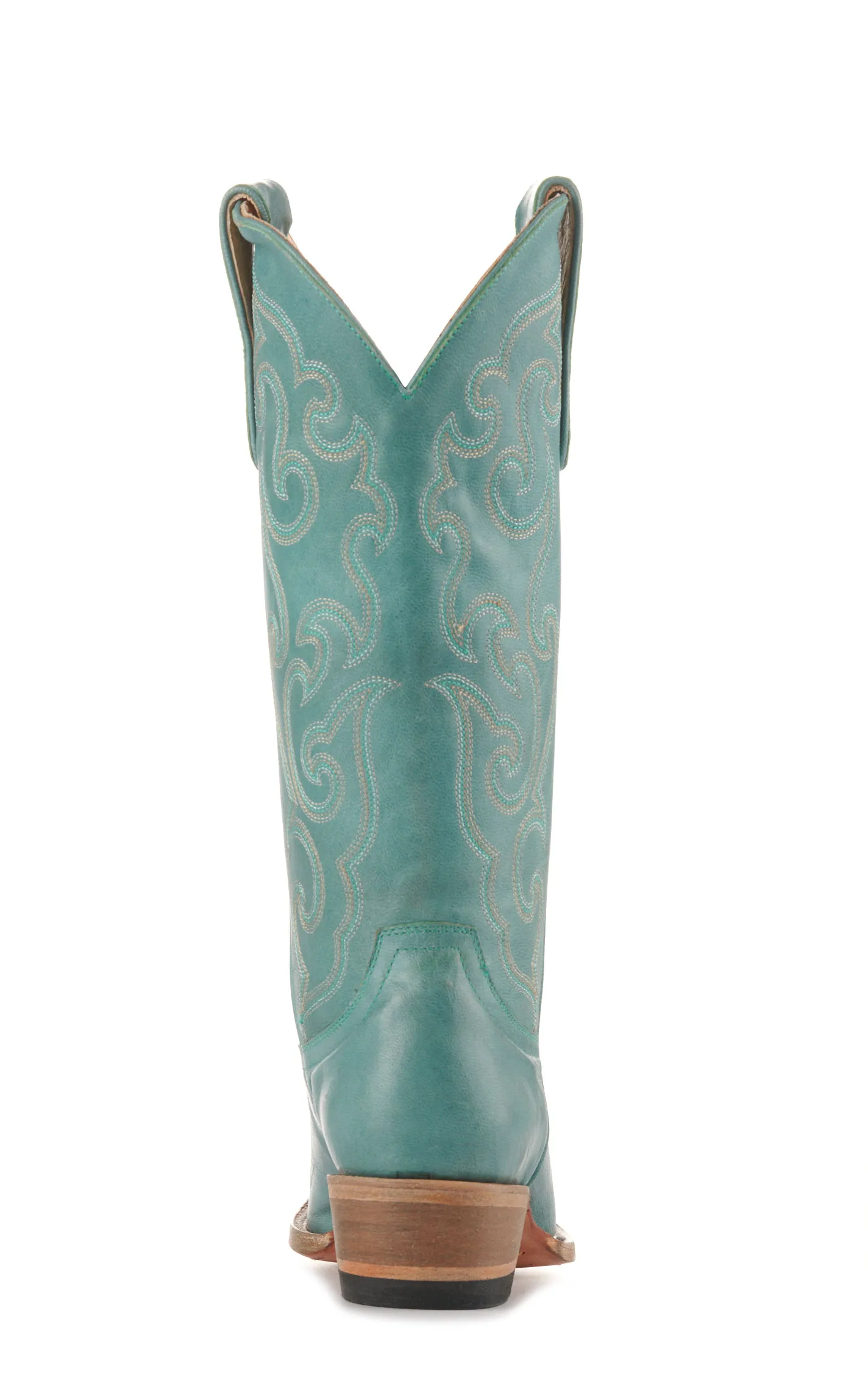 Cavender's Women's Turquoise Goat Snip Toe Cowboy Boots