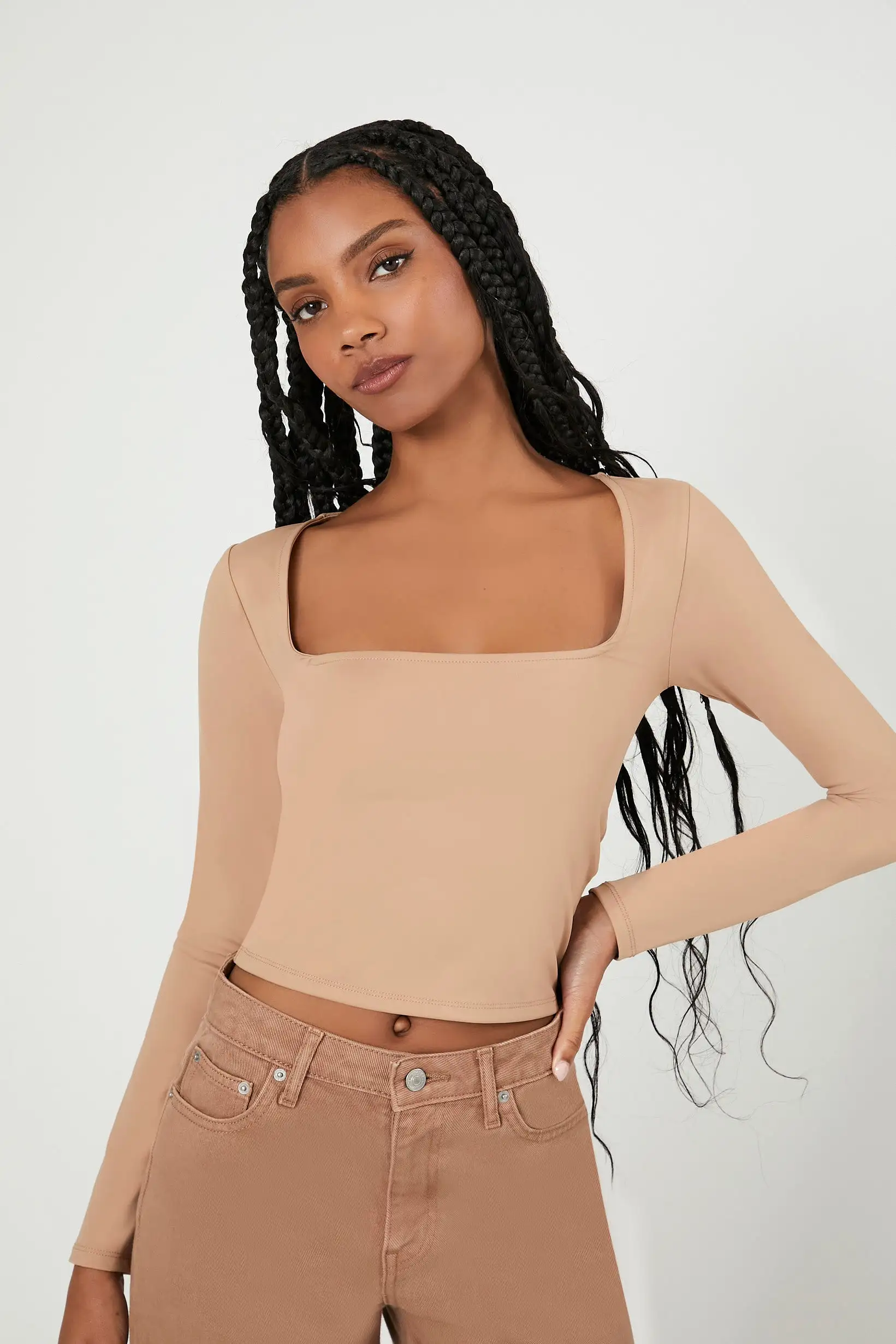 Contour Sculpt Long-Sleeve Top