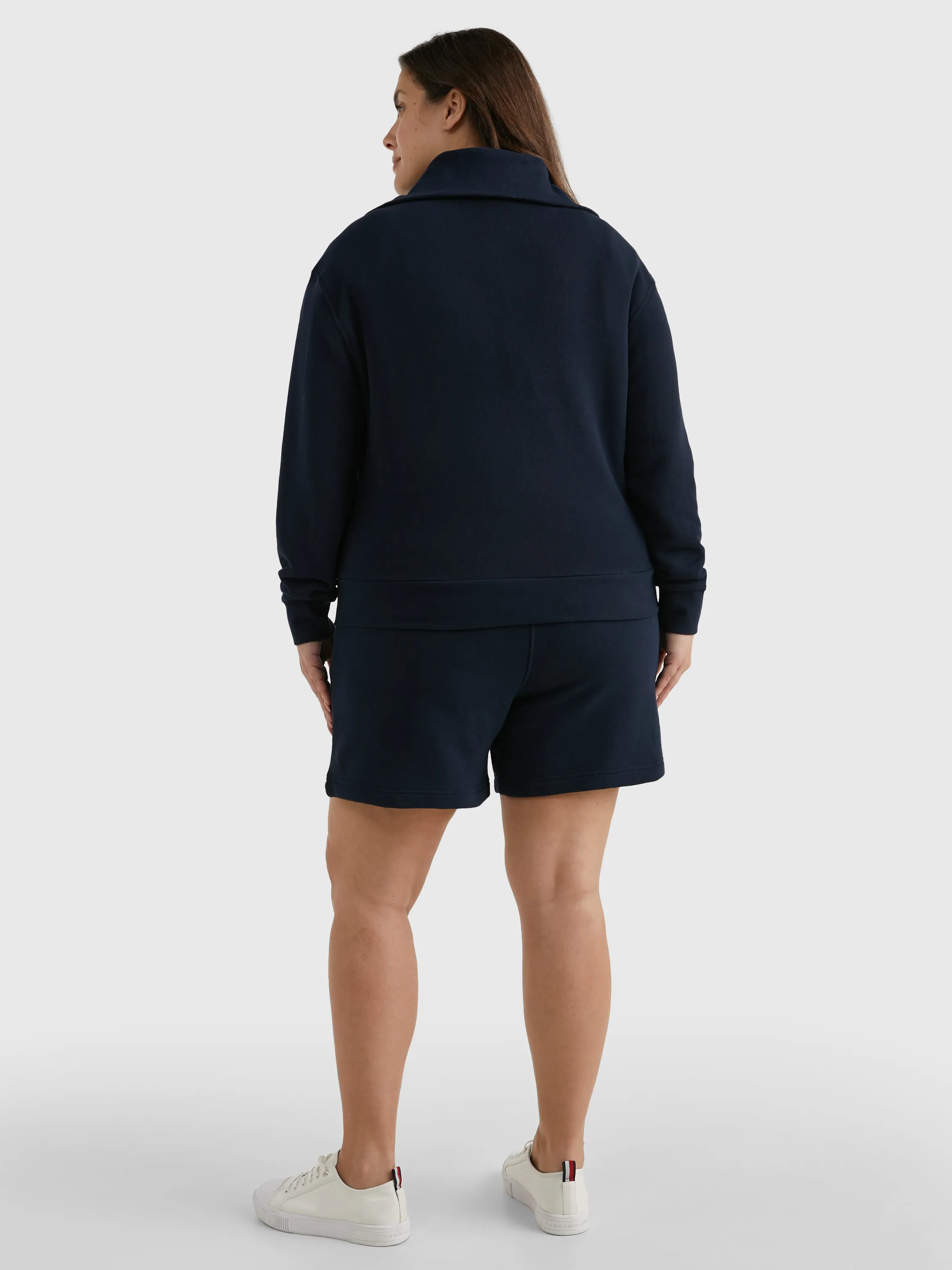 Curve 1985 Collection Logo Half-Zip Jumper | Sweatshirts & Hoodies | Tommy Hilfiger