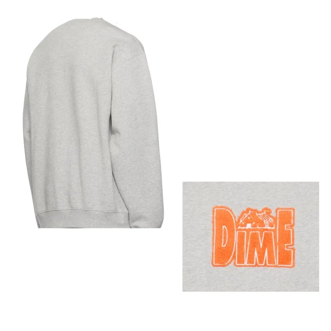 Dime  |Street Style Long Sleeves Skater Style Sweatshirts