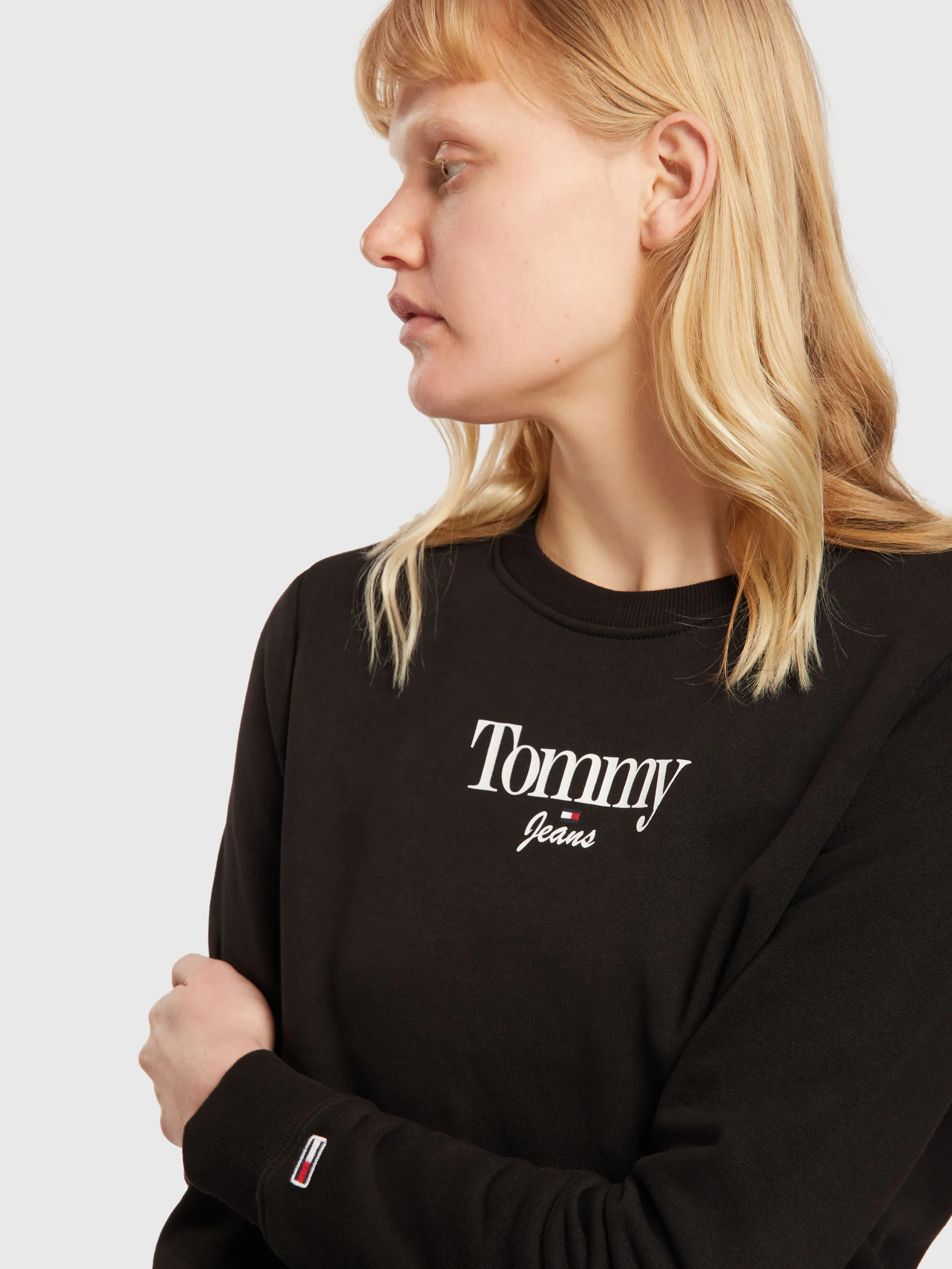 Essential Logo Crew Neck Sweatshirt | Sweatshirts & Hoodies | Tommy Jeans