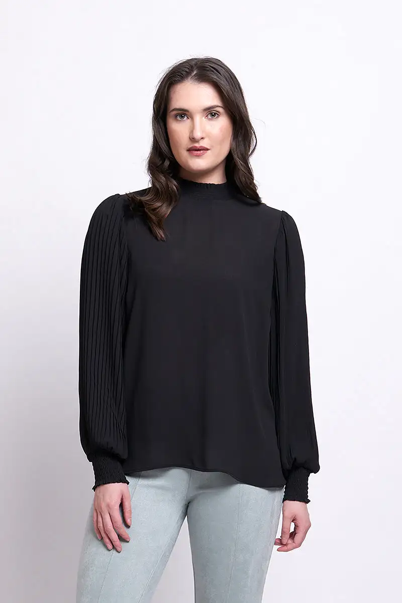 Foil  - Influential Top - Black