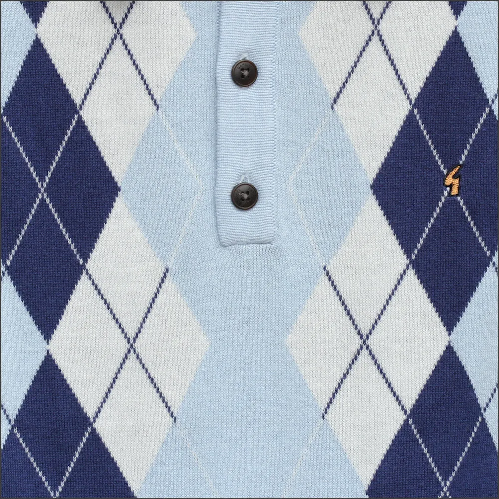 Gabicci M08 Skylight Patterned Polo Top^