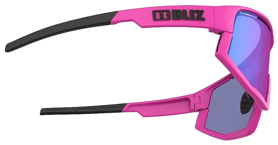 glasses Bliz Fusion Nano Optics - 52105-44N/Neon Pink/Nordic Light Begonia/Blue