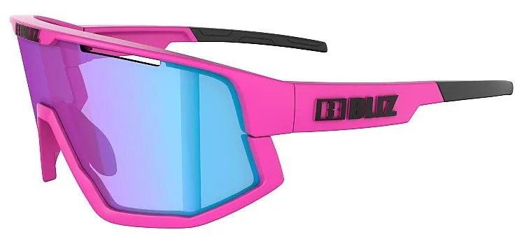 glasses Bliz Fusion Nano Optics - 52105-44N/Neon Pink/Nordic Light Begonia/Blue