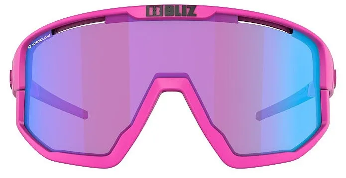 glasses Bliz Fusion Nano Optics - 52105-44N/Neon Pink/Nordic Light Begonia/Blue