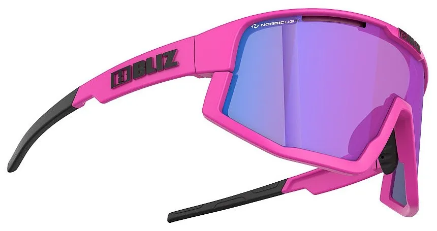 glasses Bliz Fusion Nano Optics - 52105-44N/Neon Pink/Nordic Light Begonia/Blue