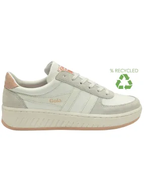 Gola Grandslamm 88 Sneakers in White/Pink Pearl