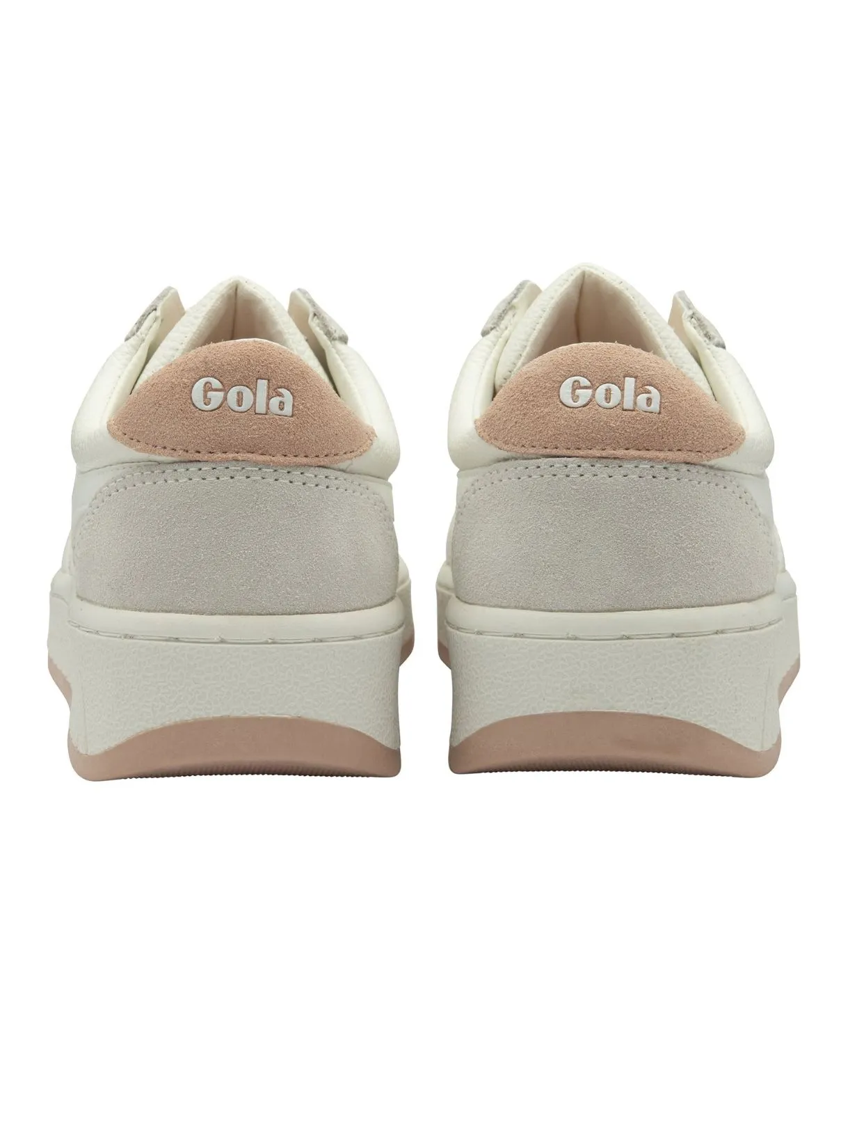 Gola Grandslamm 88 Sneakers in White/Pink Pearl