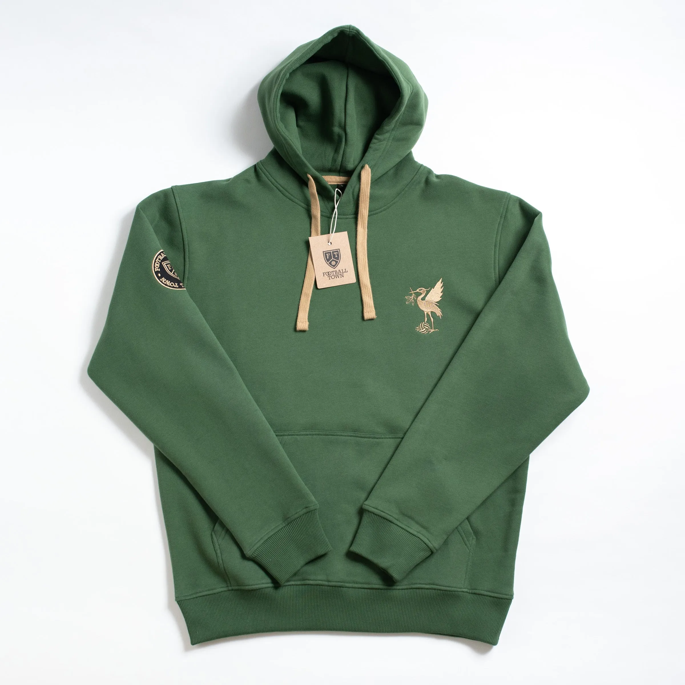 Hoodie The Bird Green