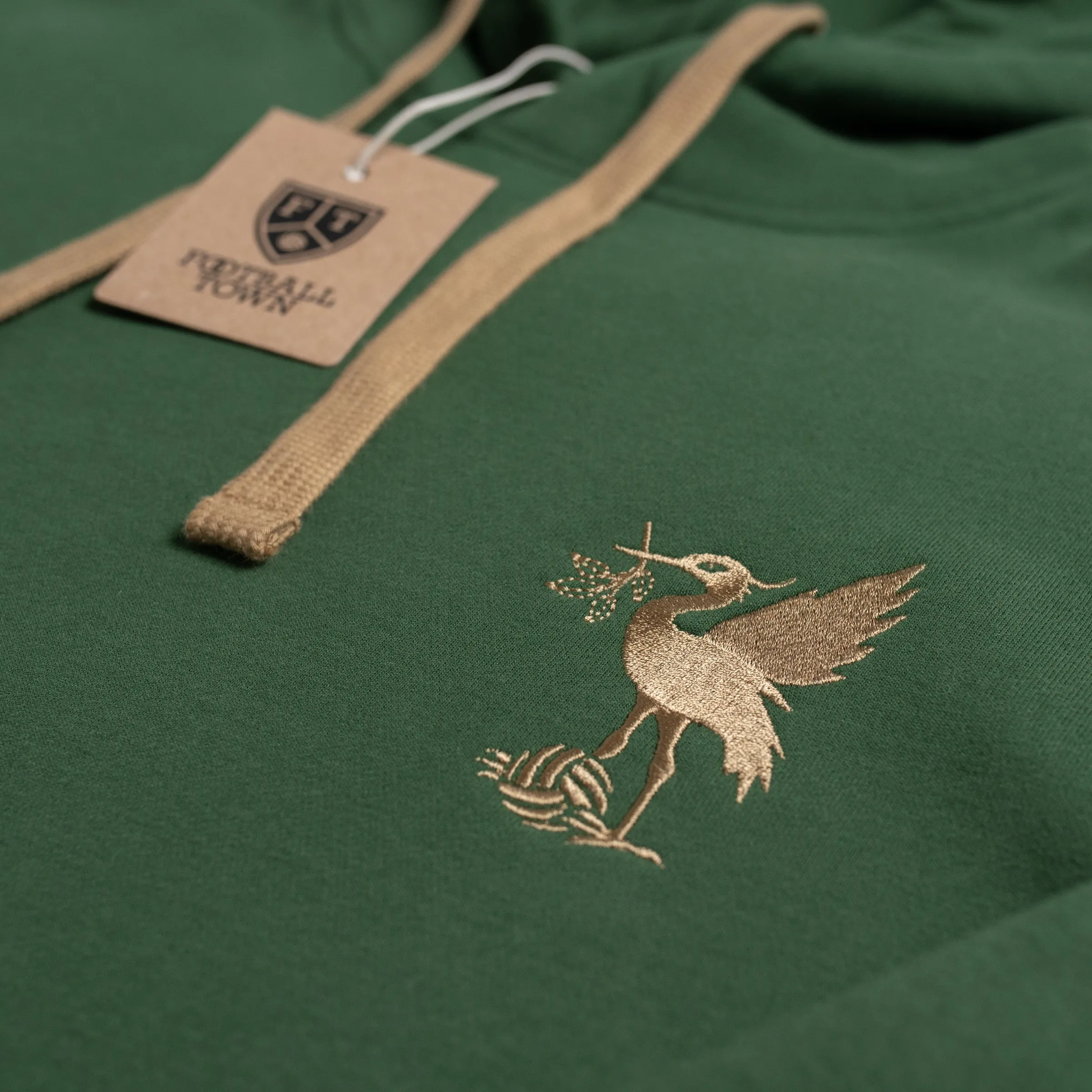 Hoodie The Bird Green