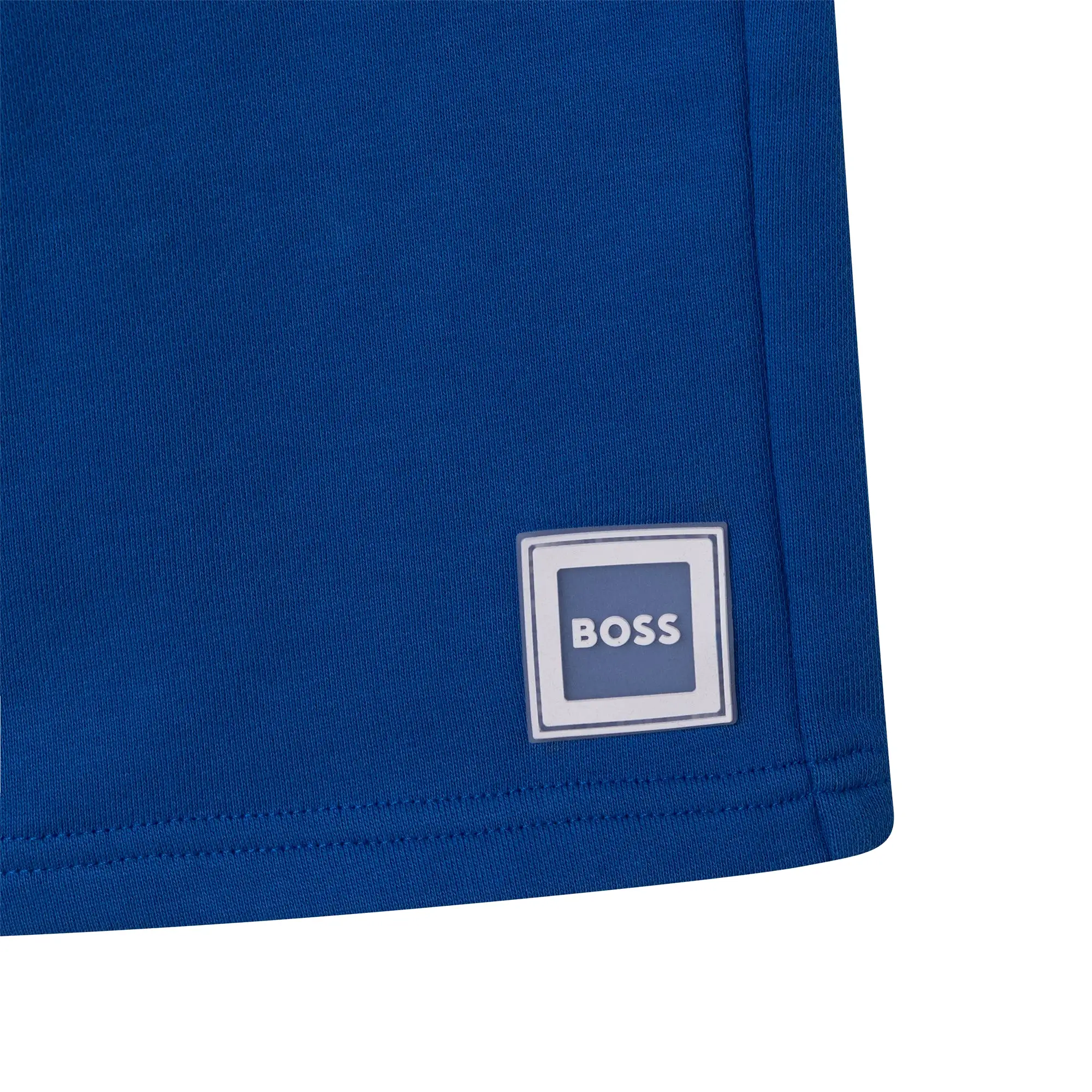 Hugo Boss Boys Bermuda Sweat Shorts_ Electric Blue J24748-871