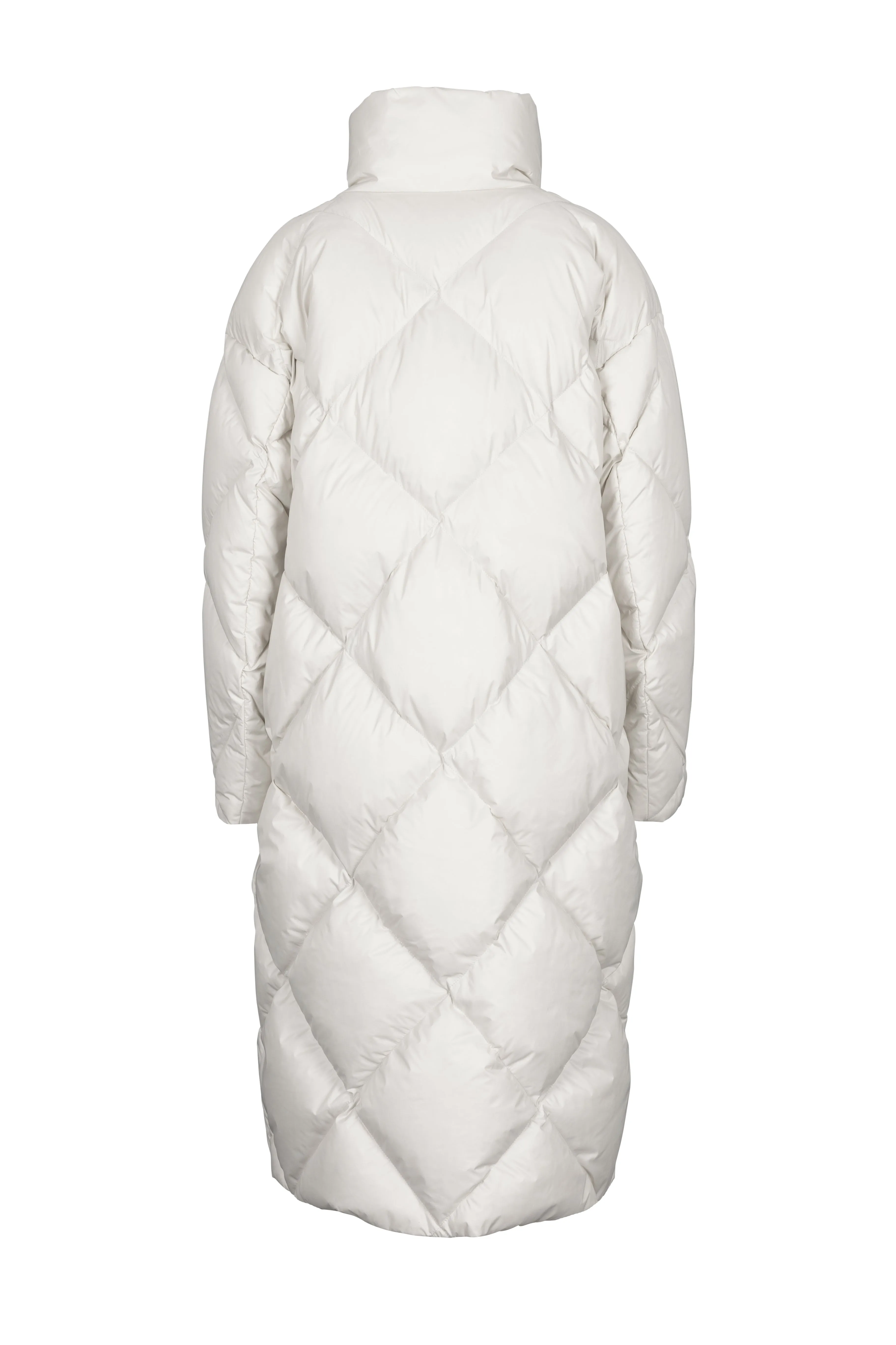 ICONIC DIAMOND QUILT DOWN COAT DEA