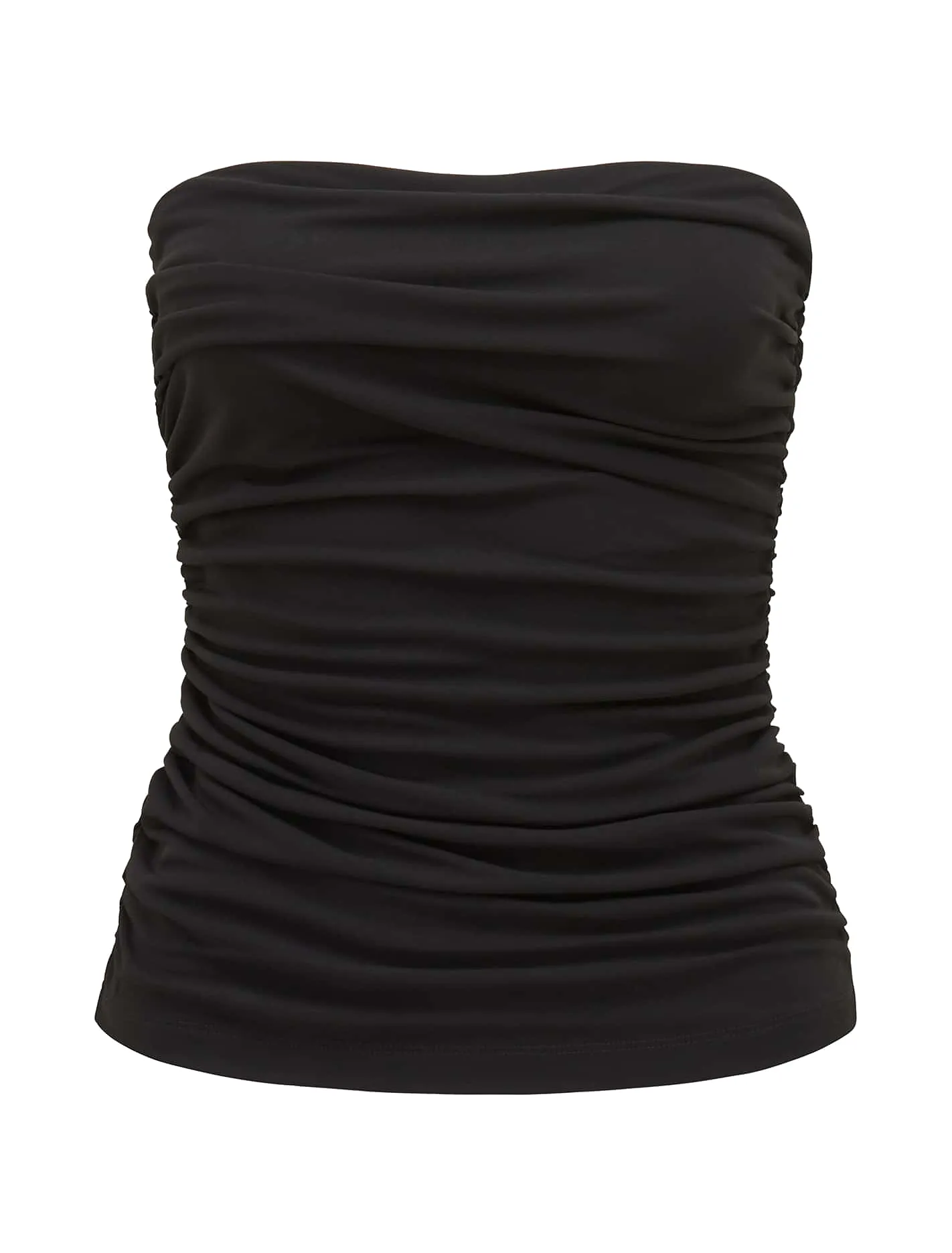 Ines Ruched Side Bandeau Top