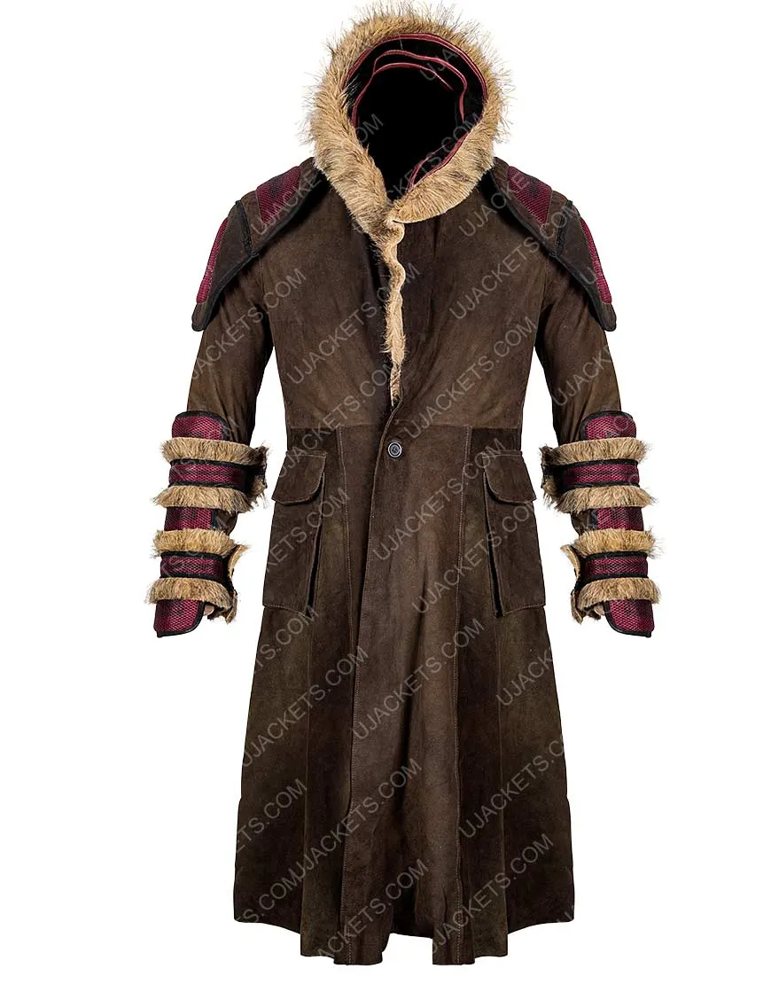 Into the Badlands Sunny Leather Jacket - Daniel Shearling Trench Coat