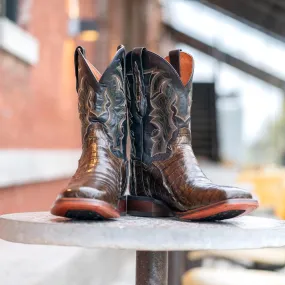 Kingsly Dan Post Men's Kingsly Square Toe Boot ~ EVERGLADES/BROWN (DS)