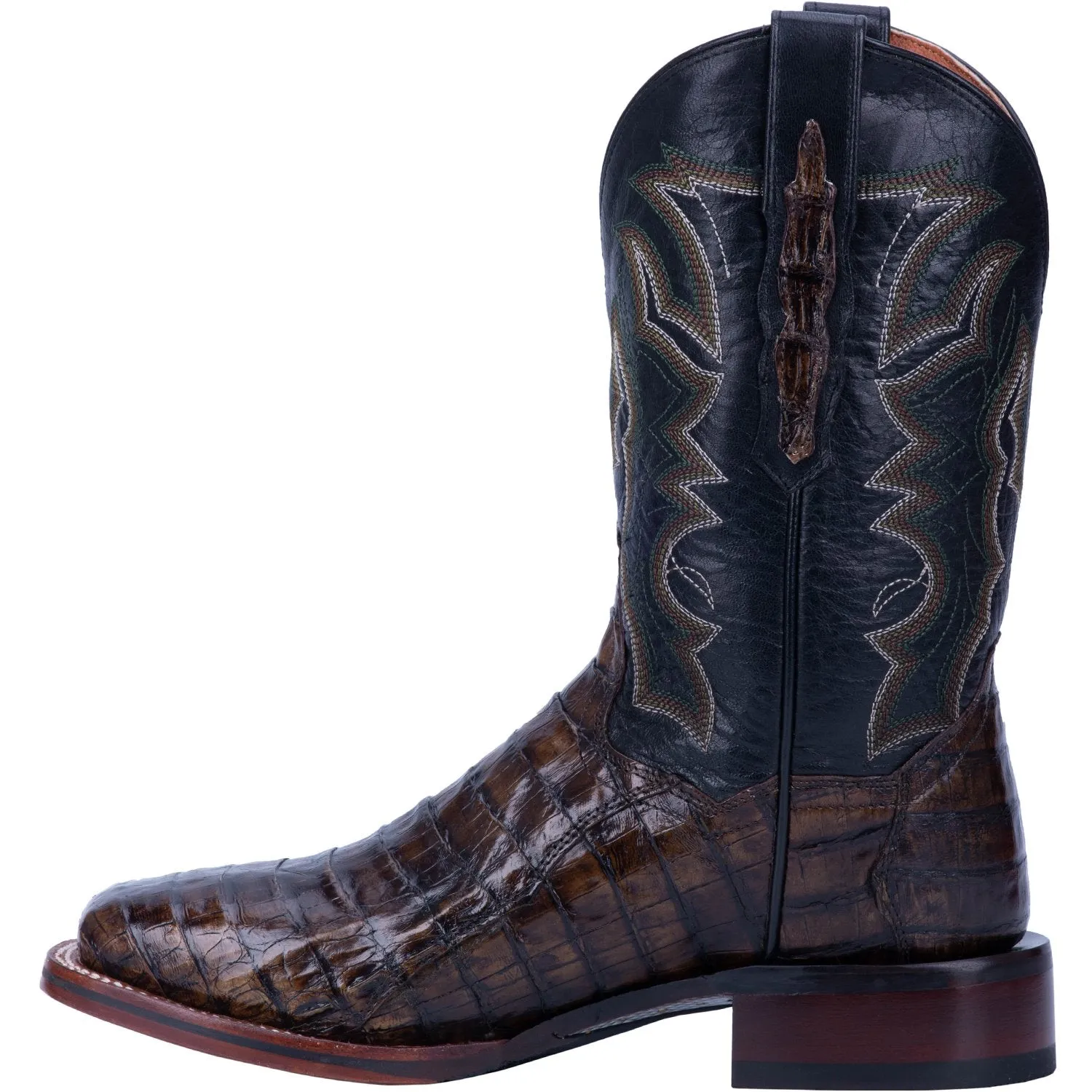 Kingsly Dan Post Men's Kingsly Square Toe Boot ~ EVERGLADES/BROWN (DS)