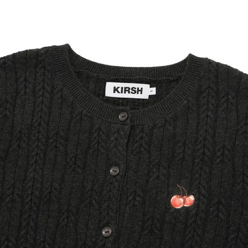 KIRSH  |Unisex Street Style Long Sleeves Logo Cardigans