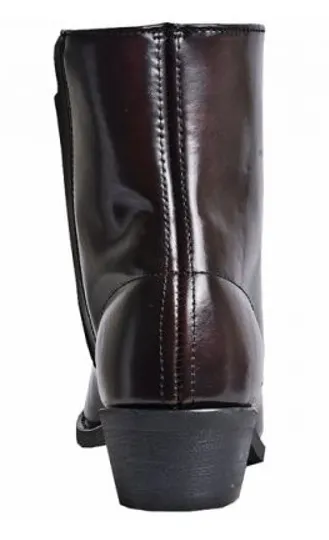 Laredo Burnt Apple Zipper Western Boot