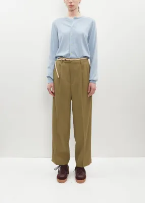 Light Wool Max Gabardine Slacks