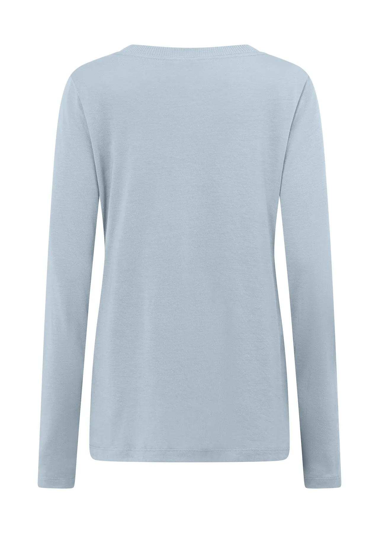 Lotus Long Sleeve Top | Blue | Jackets, Hoodies and Sweats | Lorna Jane New Zealand