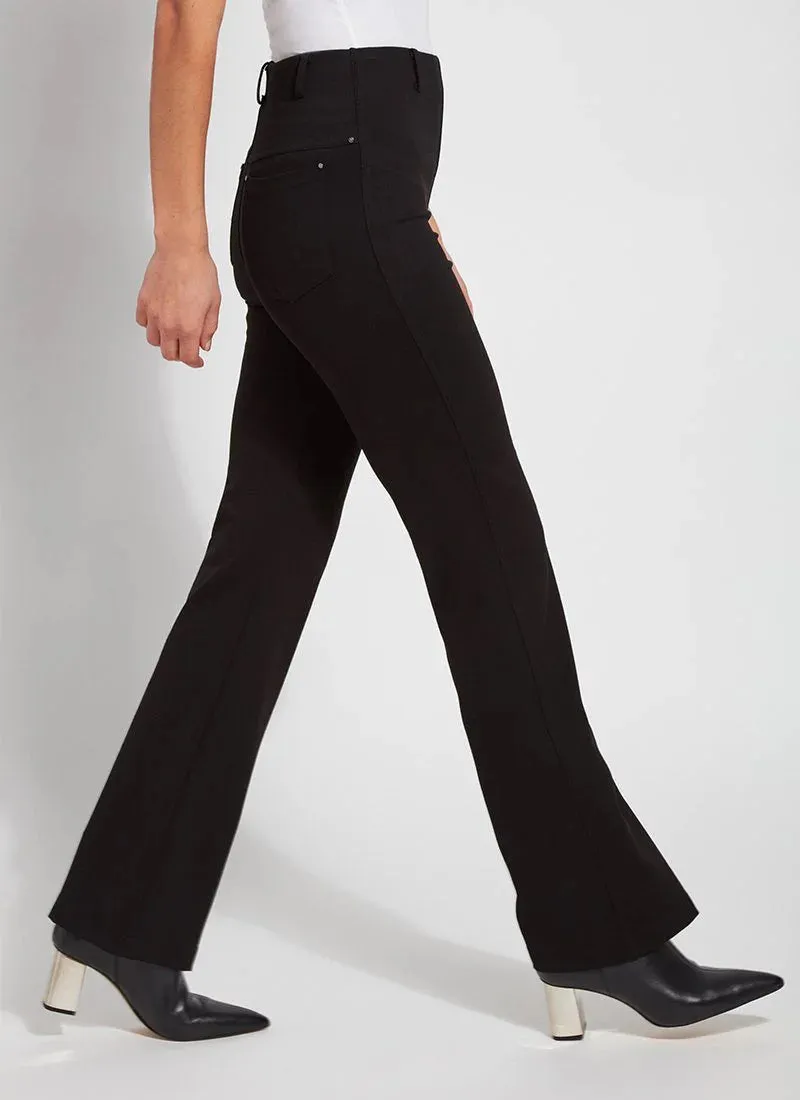 Lysse Ponte Baby Boot Cut Pant-Black