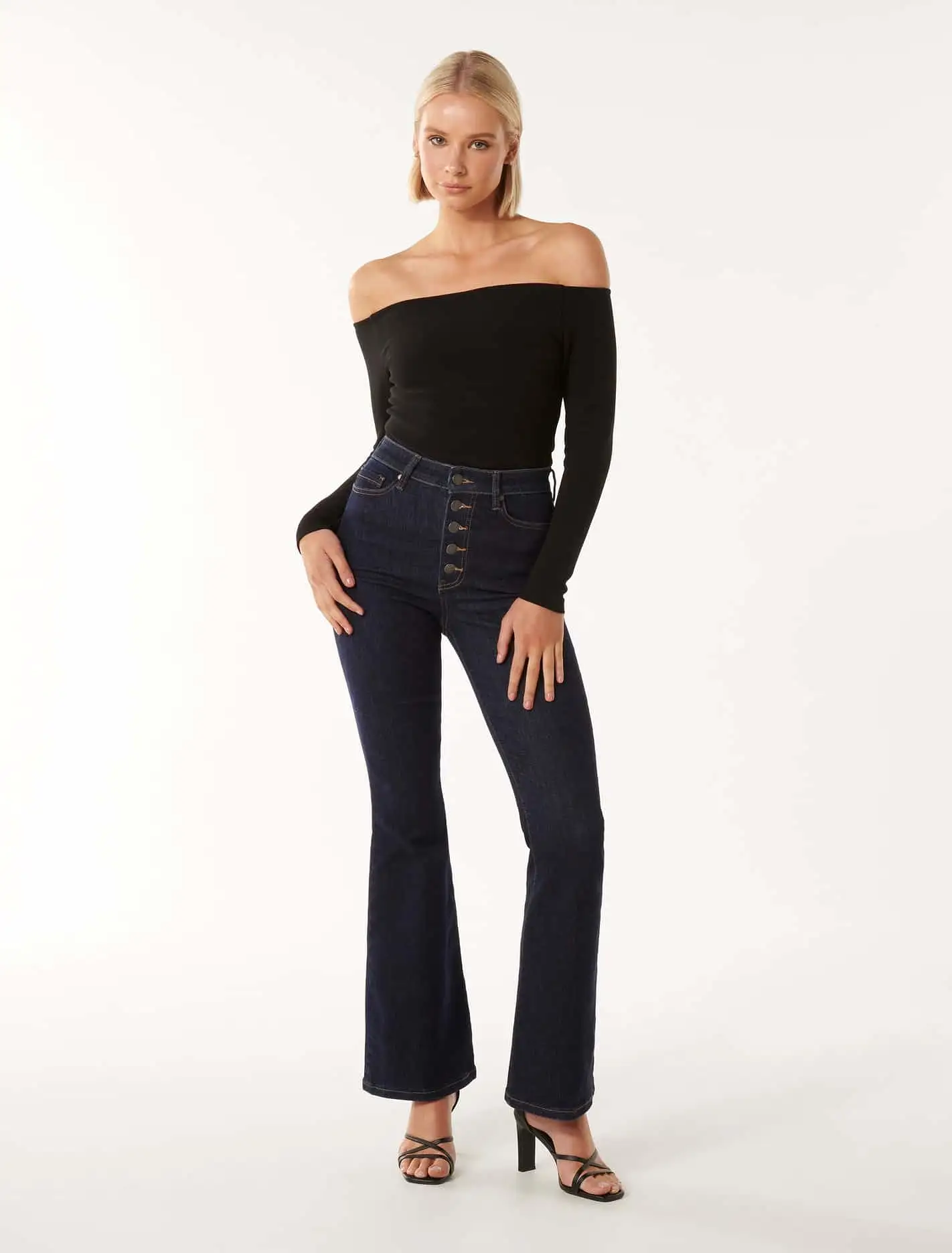 Marielle High Bardot Top