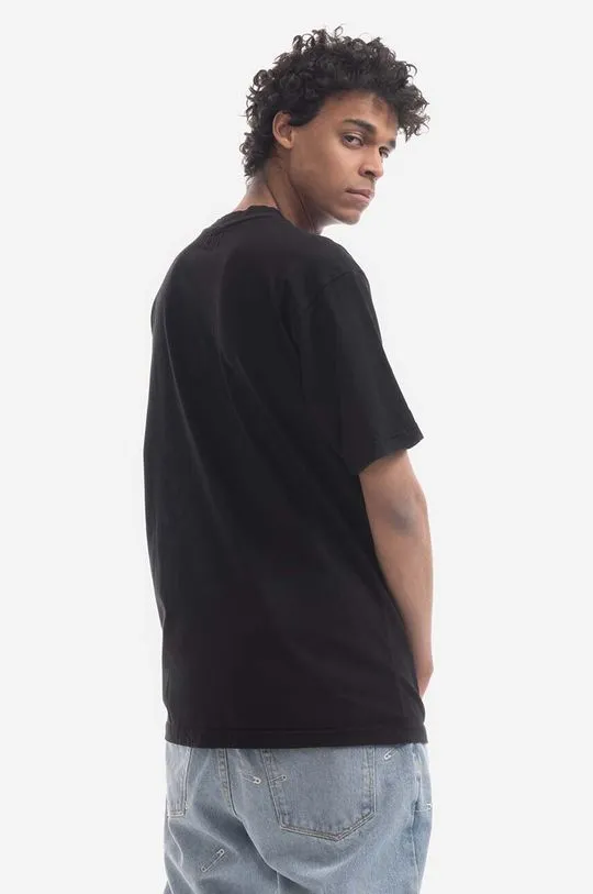 Market cotton t-shirt black color