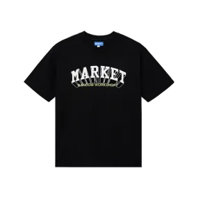 Market Super Market T-Shirt - Washed Black