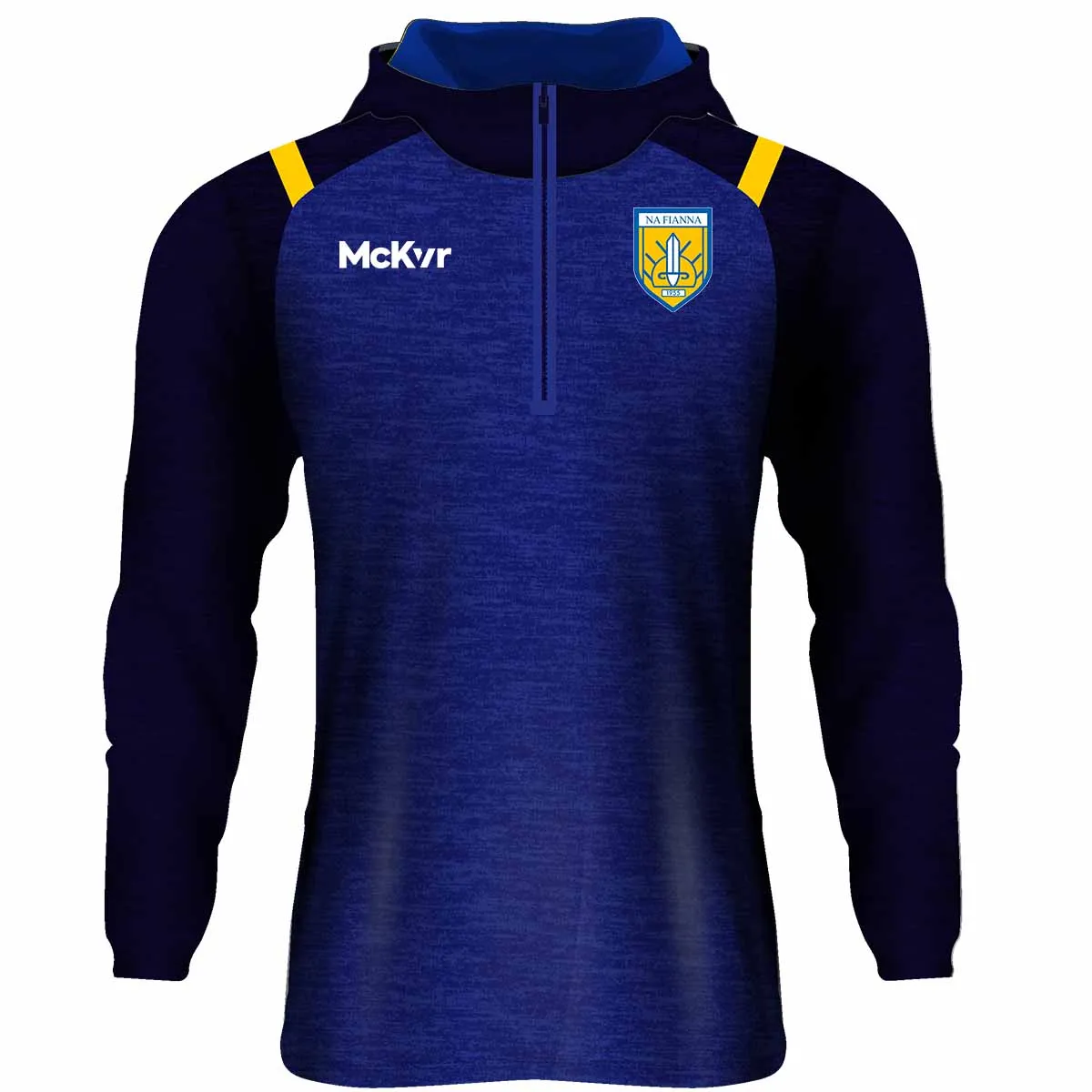 Mc Keever Na Fianna Dublin Elite 1/4 Zip Hood - Adult - Royal