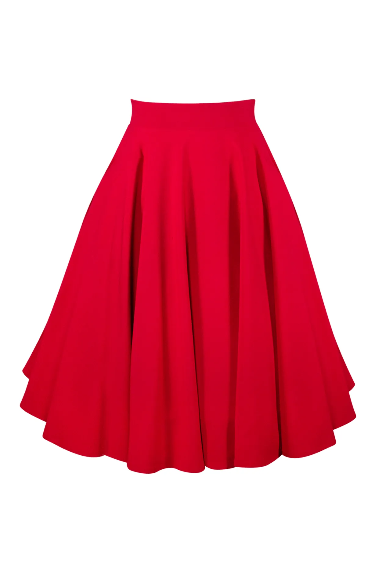 Miss Strawberry Pageant Classic Skirt (Red)