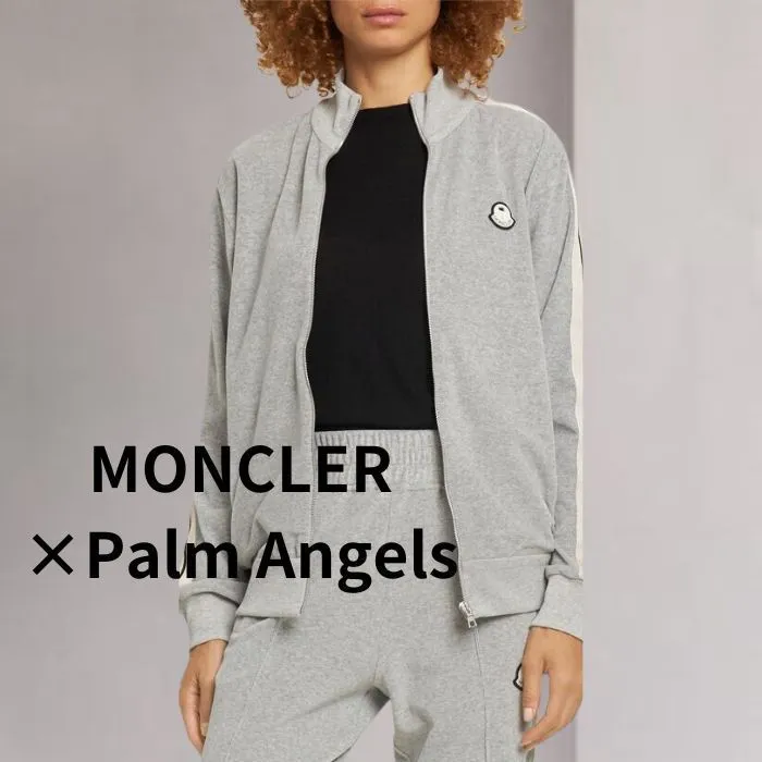 MONCLER  |Stripes Unisex Street Style Collaboration Long Sleeves Plain